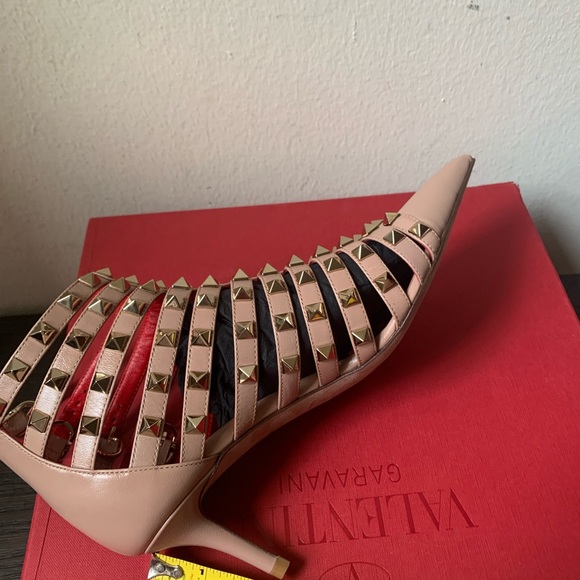 NEW  VALENTINO Garavani Rockstud heels - Picture 10 of 11
